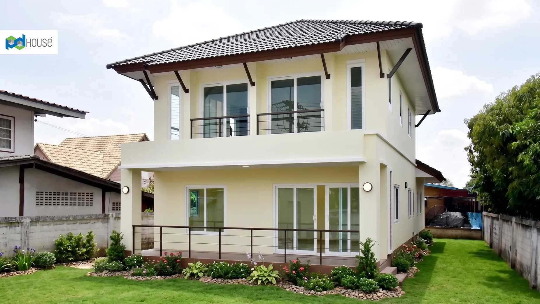  Seamless Living" พื้นที่ชีวิตกับความเรียบง่ายที่ลงตัว | PD House
