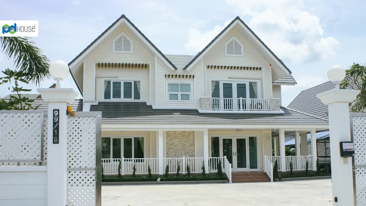  “อเมริกัน คันทรี่” ระเบียงขาวในฝัน จินตนาการที่เป็นจริง  | PD House